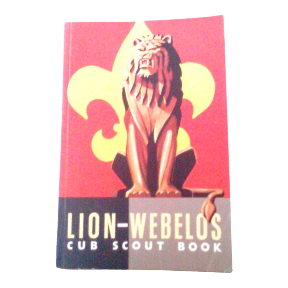 Vintage 1964 Lion- Weblos Cub Scout Book